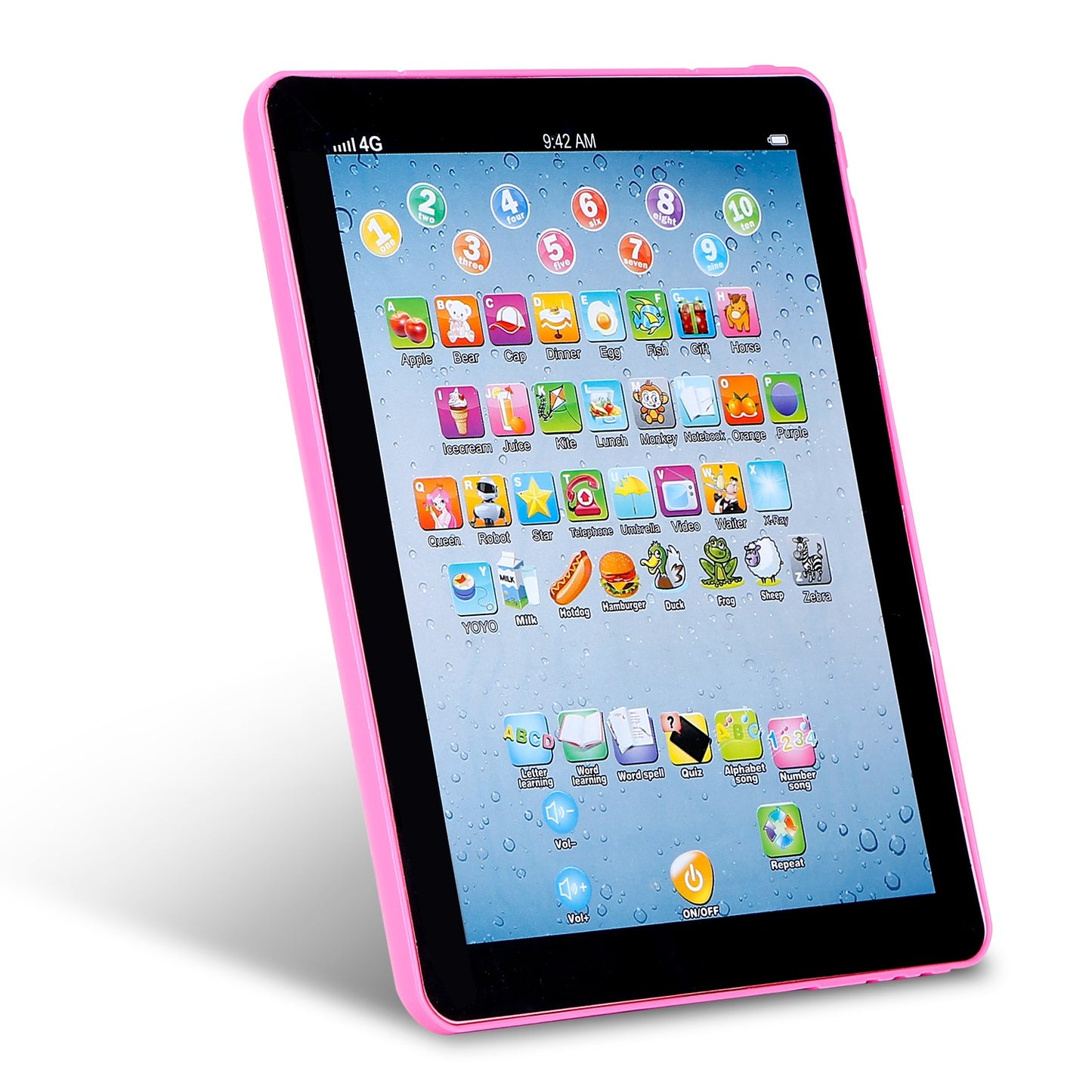 Baby Learning Tablet Toy – Educational ABC & Number Pad for Toddlers | Touch Screen, Ages 1-6