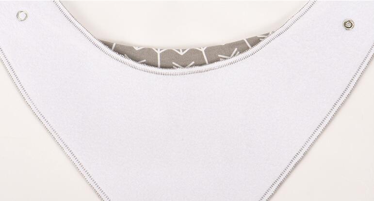 Baby Bandana Drool Bibs 4-Pack – Soft Cotton Burp Cloth Set for Newborns & Toddlers | Unisex Triangle Bib with Cute Prints