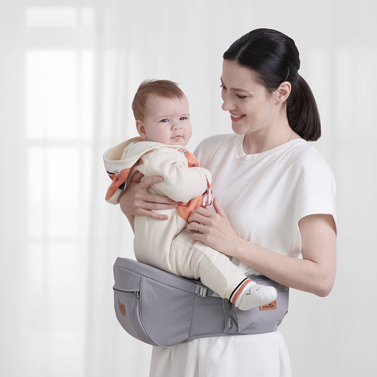 Ergonomic Baby Hip Seat Carrier with Cushion – 4-in-1 | Newborn to Toddler