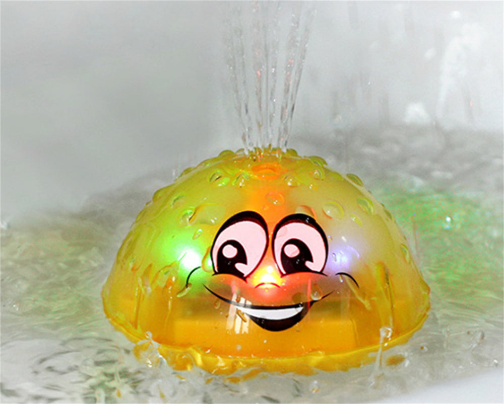 Spray Water Light-Up Rotating Pool Toy – Sprinkler Bath & Outdoor Water Play Toy for Toddlers & Kids | Fun Swimming Party Toy, 7 Colors